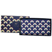 Wholesale - *OUTSIDE OF CA* LRG RAINBOW PRINT ZIPPER WALLET IN GIFT BOX, UPC: 4890808256787